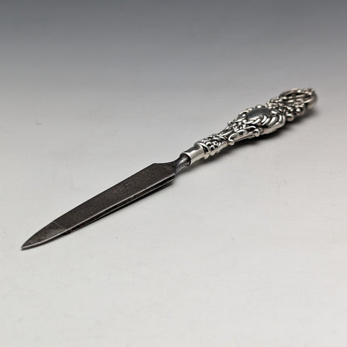 1897 年英國古董純銀手柄指甲銼 L Bennett